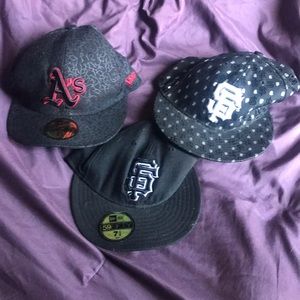 A’s and SF hat bundle size 7 1/4